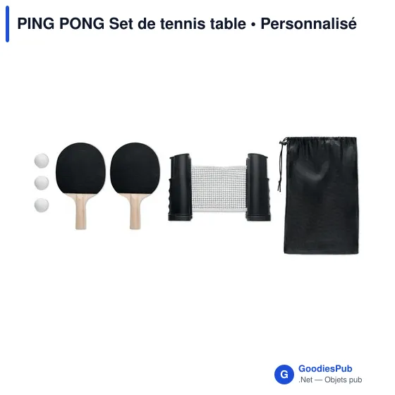 PING PONG Set de tennis table - Image 2