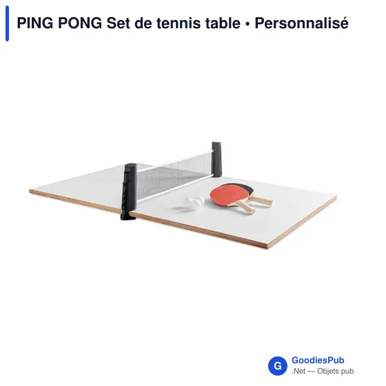 PING PONG Set de tennis table - Image 4