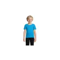 Variante bleu aqua - PIONEER KIDS T-SHIRT BIO