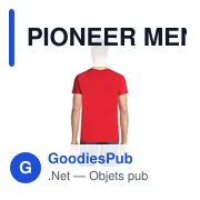 PIONEER MEN T-Shirt 175g - Miniature 3