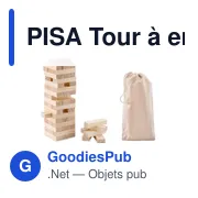 PISA Tour à empiler dans pochette. - Miniature 1