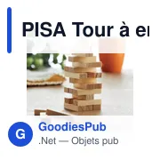 PISA Tour à empiler dans pochette. - Miniature 6