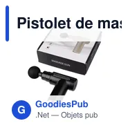 Pistolet de massage personnalisable avec logo - Axel - Miniature 8