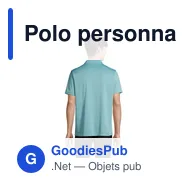 Polo personnalisable PITCHER UNISEX avec logo - Écologique - Miniature 11