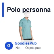 Polo personnalisable PITCHER UNISEX avec logo - Écologique - Miniature 12