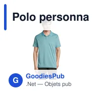 Polo personnalisable PITCHER UNISEX avec logo - Écologique - Miniature 10