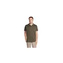 Variante vert armée - Polo personnalisable PITCHER UNISEX avec logo - Écologique