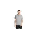 Variante gris pur - Polo personnalisable PITCHER UNISEX avec logo - Écologique