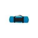 Variante bleu clair - Plaid polaire personnalisable en polyester avec logo - Nor