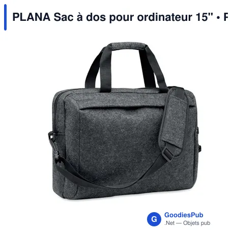 PLANA Sac à dos pour ordinateur 15"