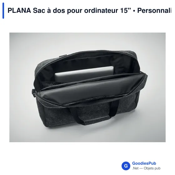 PLANA Sac à dos pour ordinateur 15" - Image 5