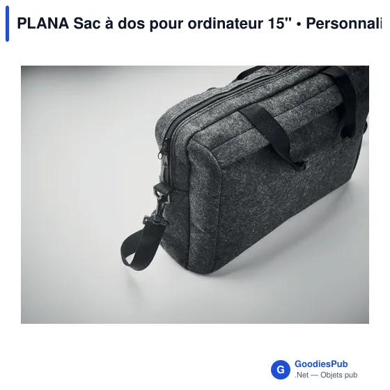 PLANA Sac à dos pour ordinateur 15" - Image 9