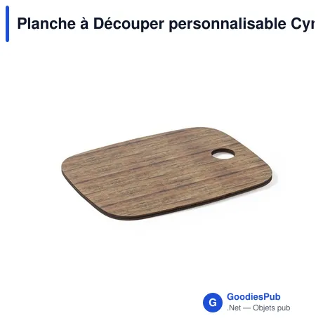 Planche à Découper personnalisable Cyntiax avec logo entreprise