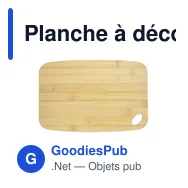 Planche à découper personnalisable en bambou avec logo - Cade - Miniature 4