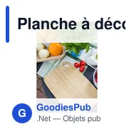 Planche à découper personnalisable en bambou avec logo - Cade - Miniature 7