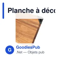 Planche à découper personnalisable en bois d'acacia avec logo - Miniature 4