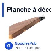 Planche à découper personnalisable en bois d'acacia avec logo - Miniature 5