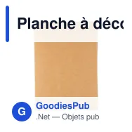 Planche à découper personnalisable en bois d'acacia avec logo - Miniature 7