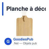 Planche à découper en pin Daxton - Miniature 2
