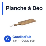 Planche à Découper Janet - Miniature 1