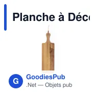 Planche à Découper Janet - Miniature 2