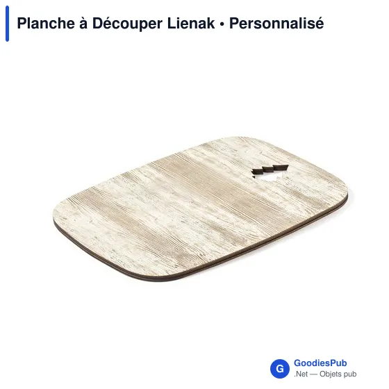Planche à Découper personnalisable Lienak avec logo - Image 1