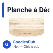 Planche à Découper personnalisable Lienak avec logo - Miniature 2