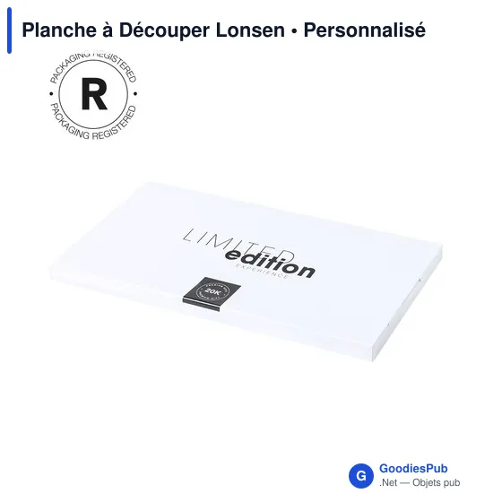 Planche à Découper personnalisable Lonsen avec logo - Image 2
