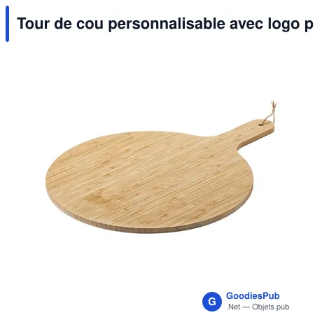 Tour de cou personnalisable avec logo pour entreprises