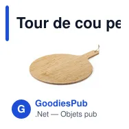 Tour de cou personnalisable avec logo pour entreprises - Miniature 2