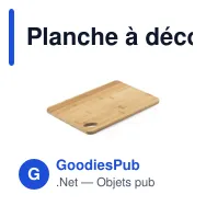 Planche à découper personnalisable Varadek avec logo - Miniature 2