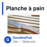 Planche à pain personnalisable en bambou avec logo - Werner - Miniature 6