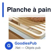 Planche à pain personnalisable en bambou avec logo - Werner - Miniature 7