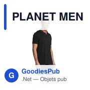 PLANET MEN Polo 170g - Miniature 2