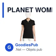 PLANET WOMEN Polo 170g - Miniature 10