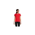 Variante rouge - PLANET WOMEN Polo 170g