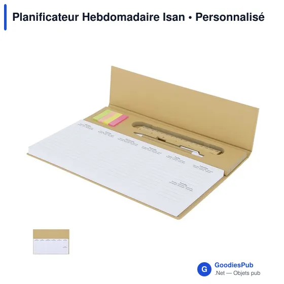 Planificateur Hebdomadaire Isan - Image 1