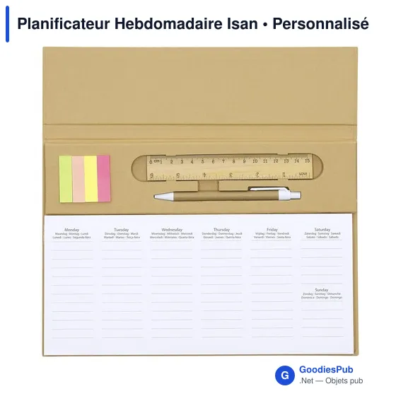 Planificateur Hebdomadaire Isan - Image 2
