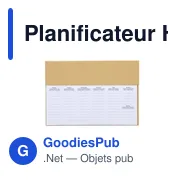 Planificateur Hebdomadaire Isan - Miniature 4