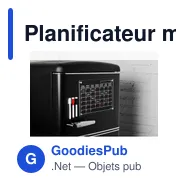 Planificateur magnétique personnalisable avec logo - PLANIT - Miniature 12