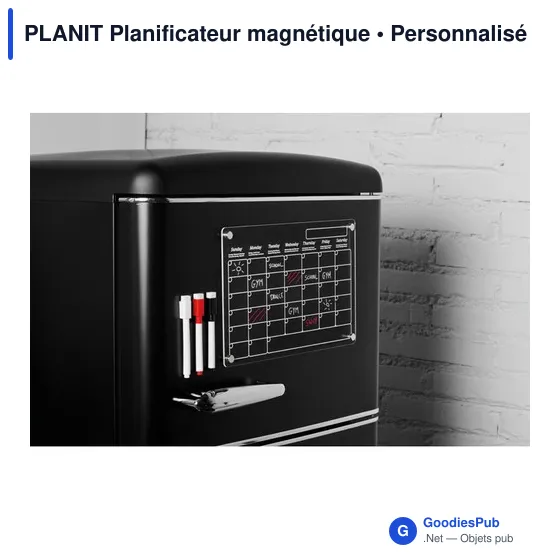 Planificateur magnétique personnalisable avec logo - PLANIT - Image 12