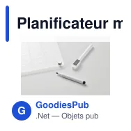 Planificateur magnétique personnalisable avec logo - PLANIT - Miniature 7