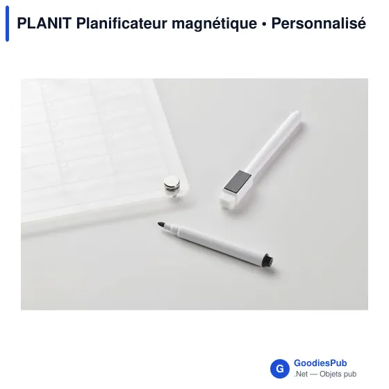 Planificateur magnétique personnalisable avec logo - PLANIT - Image 7