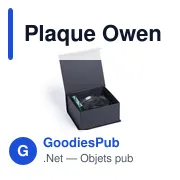 Plaque Owen - Miniature 2