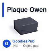 Plaque Owen - Miniature 3