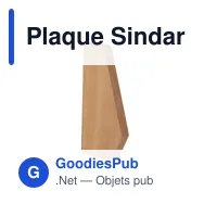 Plaque Sindar - Miniature 3