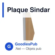 Plaque Sindar - Miniature 4
