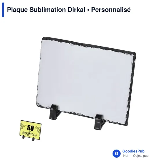 Plaque Sublimation Dirkal - Image 1