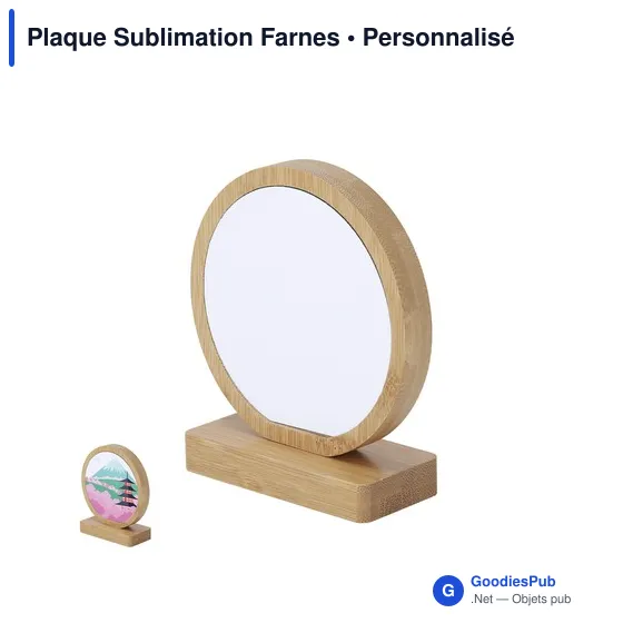 Plaque Sublimation Farnes - Image 1