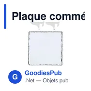 Plaque commémorative personnalisable en ardoise avec logo - Heysi - Miniature 7